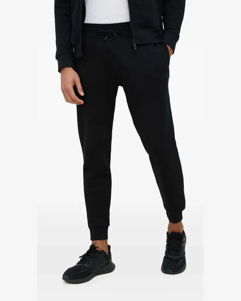Guess Jogginghose mit Logo-Patch - Schwarz Schwarz