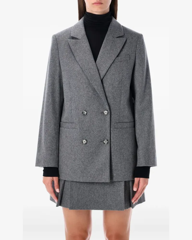 A.P.C. Doppelreihiges Sakko - Grau Grau