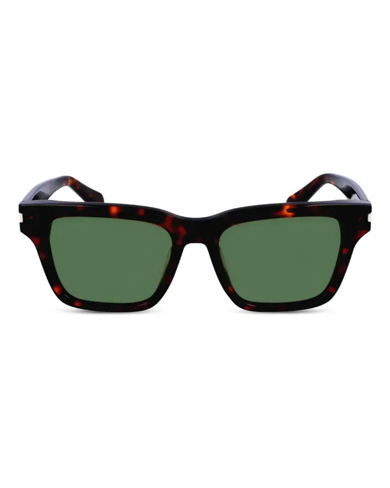 Paul Smith Harberton Sonnenbrille mit eckigem Gestell - Braun Braun