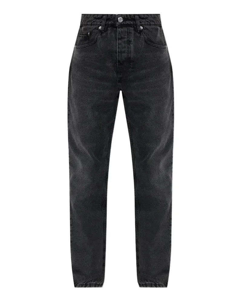 AMI Paris buttoned pocket jeans - Schwarz Schwarz