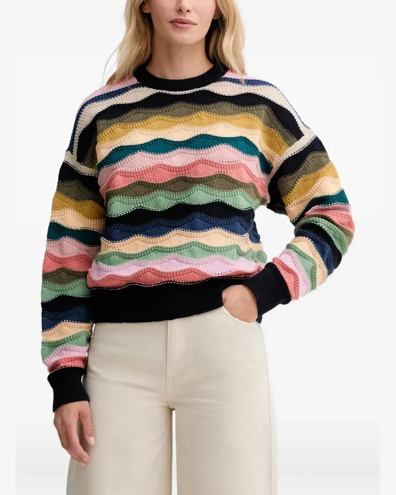 Paul Smith Gestreifter Pullover - Schwarz Schwarz