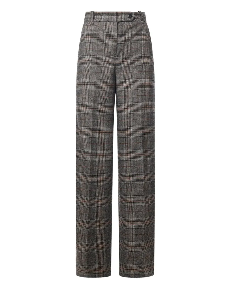 Pinko Hose mit Karomuster - Nude Nude