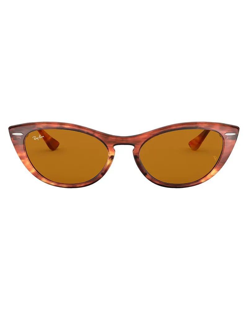 Ray Ban Klassische Cat-Eye-Sonnenbrille - Braun Braun