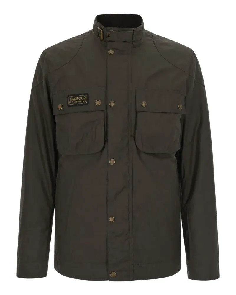 Barbour Merton Jacke aus gewachster Baumwolle - Grün Grün