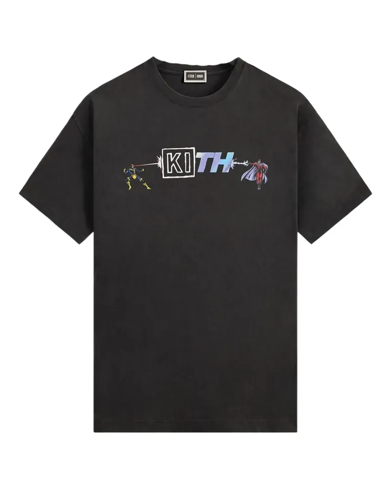KITH x Marvel Cyclops vs. Magneto T-Shirt - Schwarz Schwarz