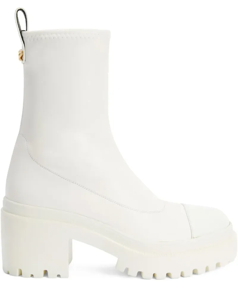 Giuseppe Zanotti Vicentha Stiefel 70mm - Weiß Weiß