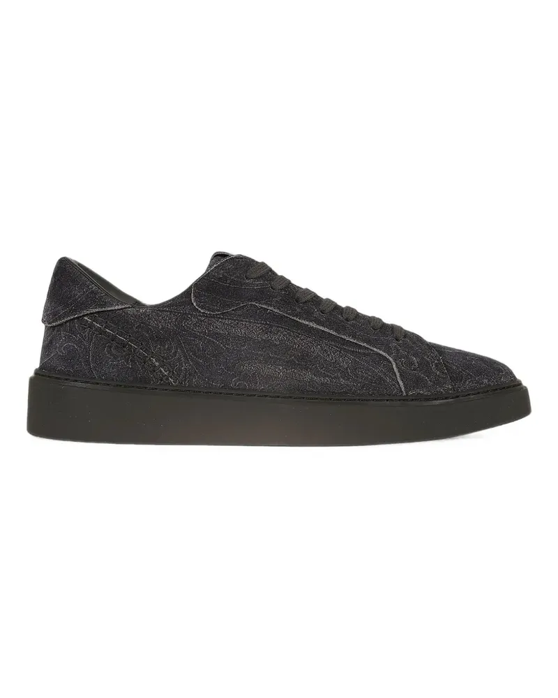 Etro Arnica-motif low-top sneakers - Schwarz Schwarz