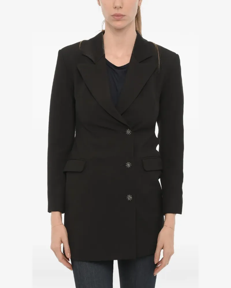 AllSaints Erykah double-breasted blazer - Schwarz Schwarz