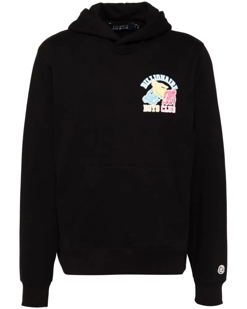 Billionaire Boys Club Heart & Mind Popover Hoodie - Schwarz Schwarz