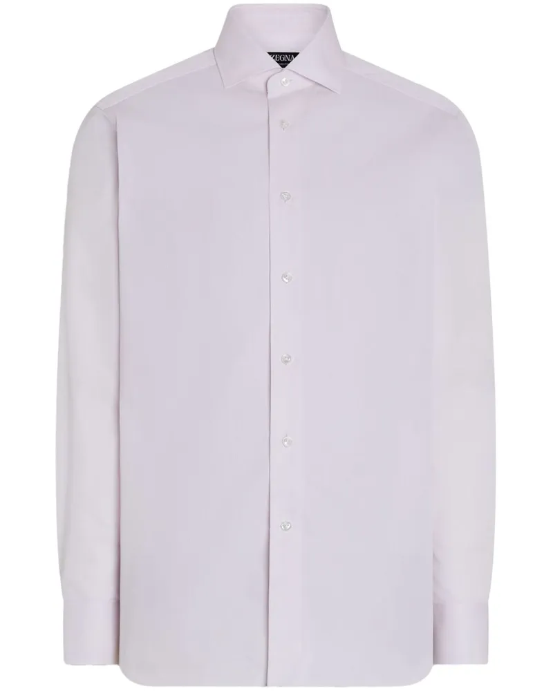 Ermenegildo Zegna Gestreiftes Hemd - Nude Nude