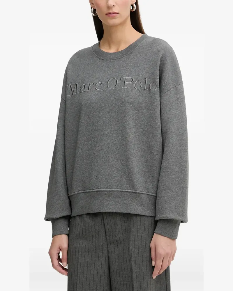 Marc O'Polo embossed-logo sweatshirt - Grau Grau