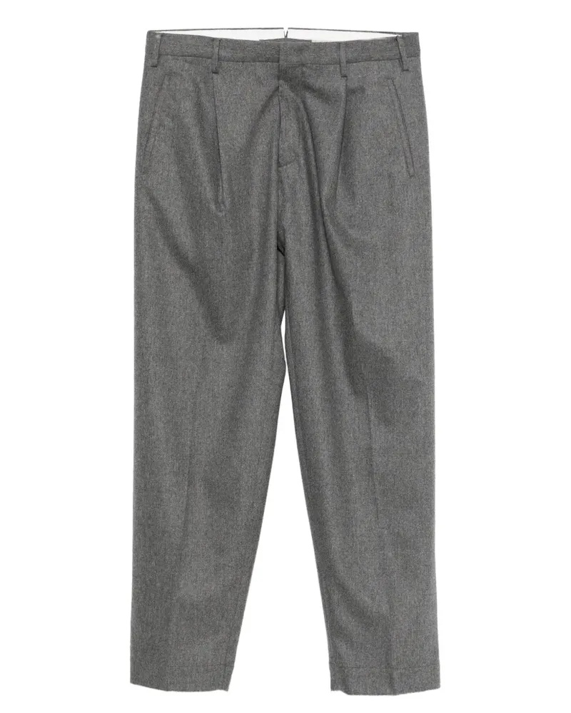 Incotex Gerade Hose - Grau Grau
