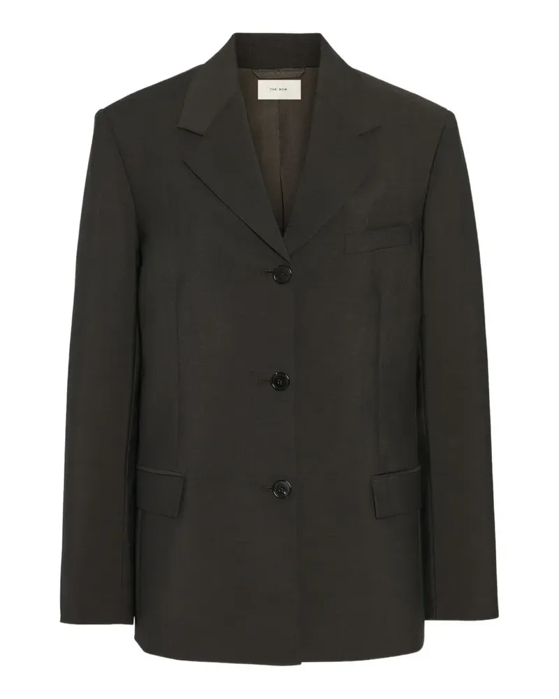 The Row Faelan Jacke mit Knopfverschluss - Braun Braun