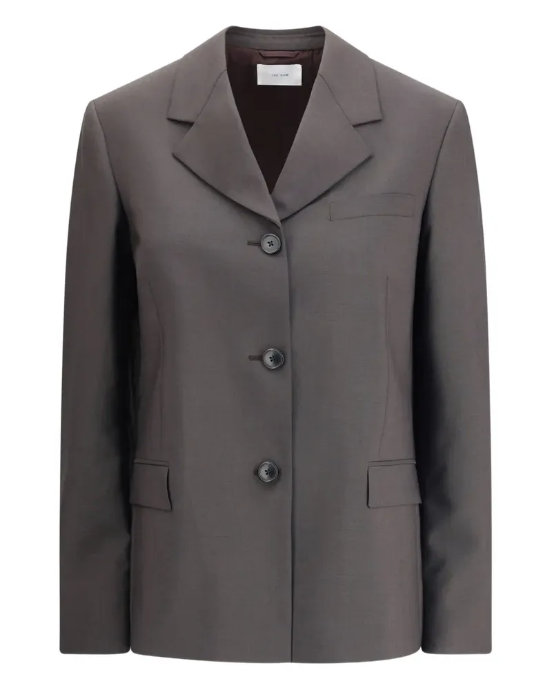 The Row Faelan button-fastening jacket - Braun Braun