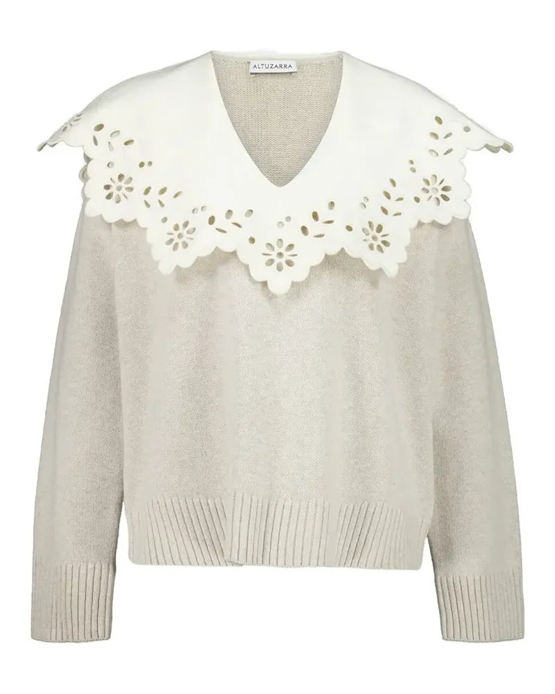 Altuzarra Toro Pullover mit V-Ausschnitt - Nude Nude