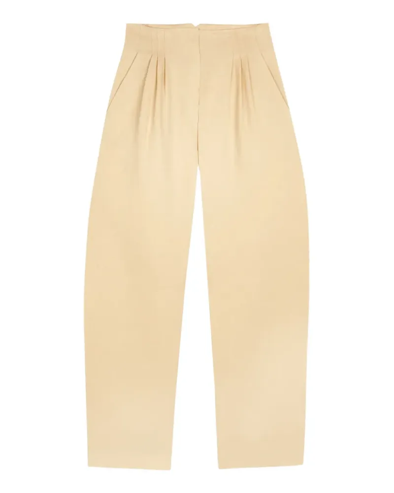 Cortana Kyo pleated trousers - Nude Nude
