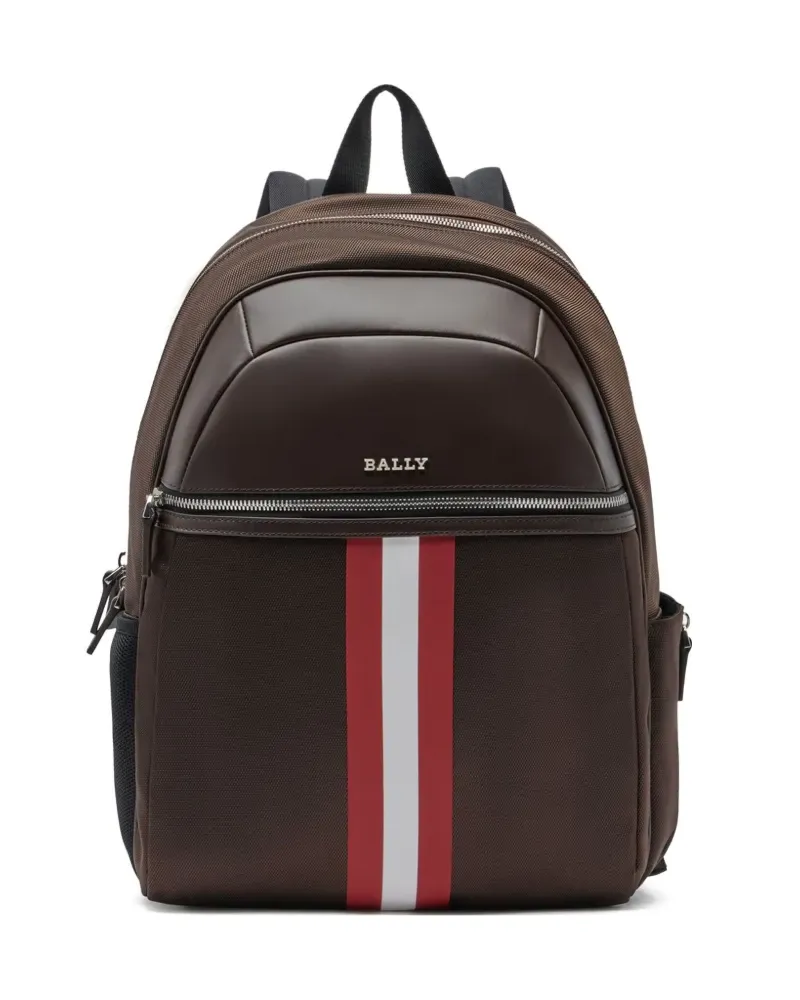 Bally Rucksack mit Schleifendetail - Braun Braun