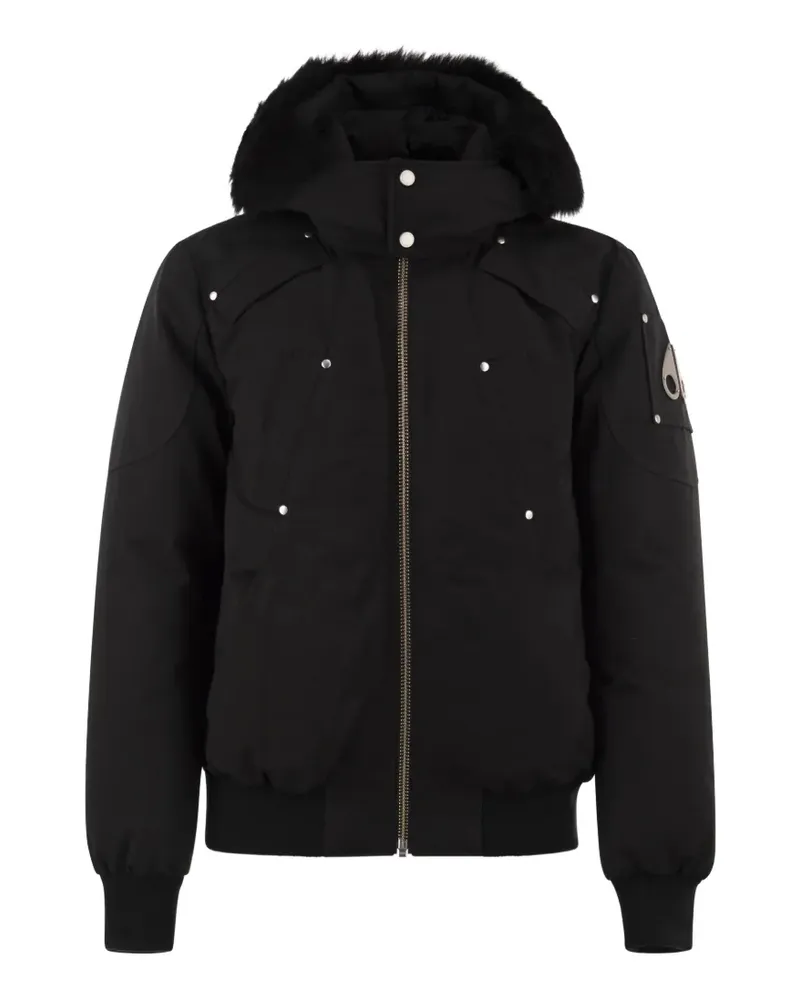 Moose Knuckles Original Ballistic bomber jacket - Schwarz Schwarz