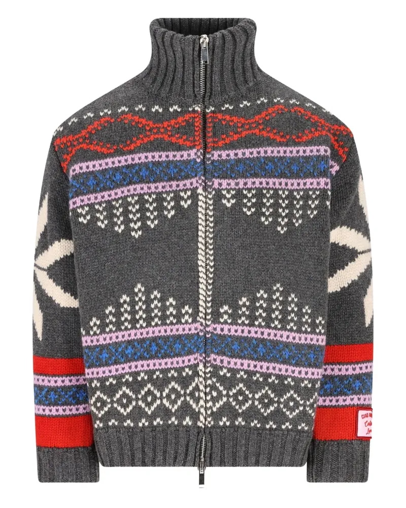 Giada Benincasa Cardigan mit Reißverschluss - Grau Grau