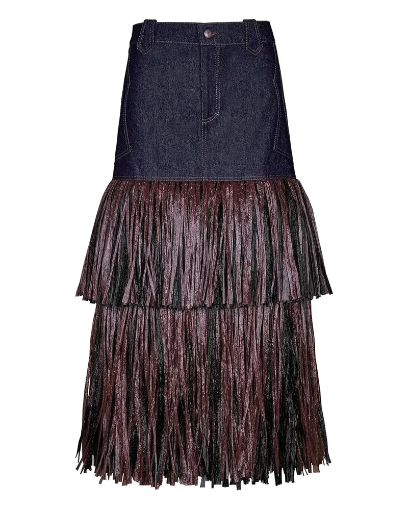 Johanna Ortiz Calipso skirt - Blau Blau
