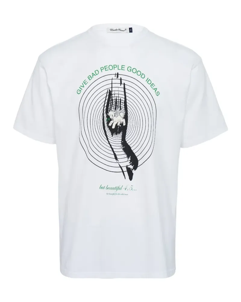 Undercover T-Shirt mit grafischem Print - Weiß Weiß
