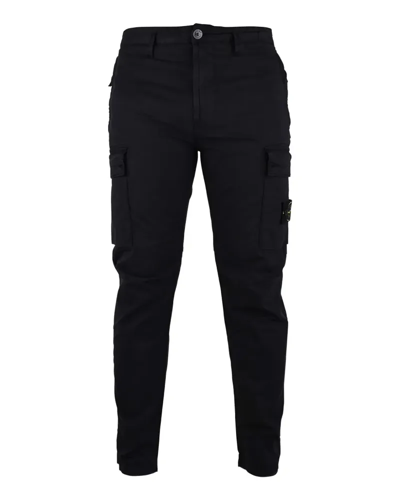 Stone Island Compass-patch cargo pants - Schwarz Schwarz
