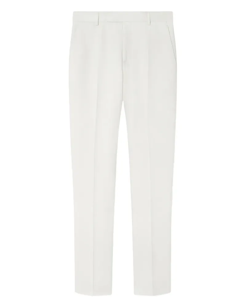 Versace Hose mit Logo-Patch - Weiß Weiß