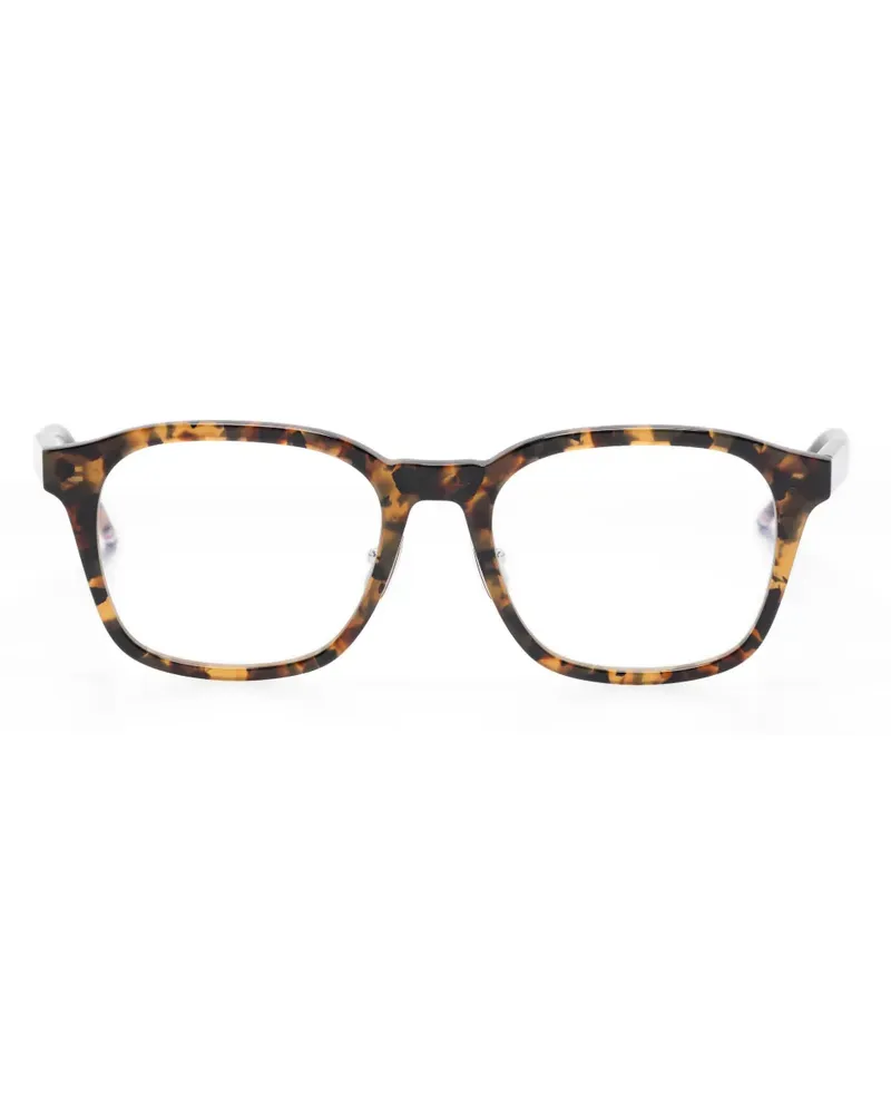 Thom Browne Brille in Schildpattoptik - Braun Braun