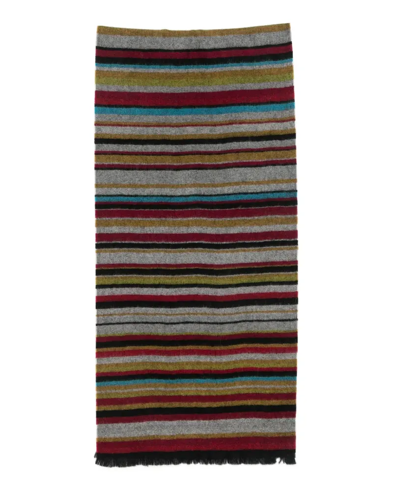 Paul Smith Signature Stripe Schal - Grau Grau