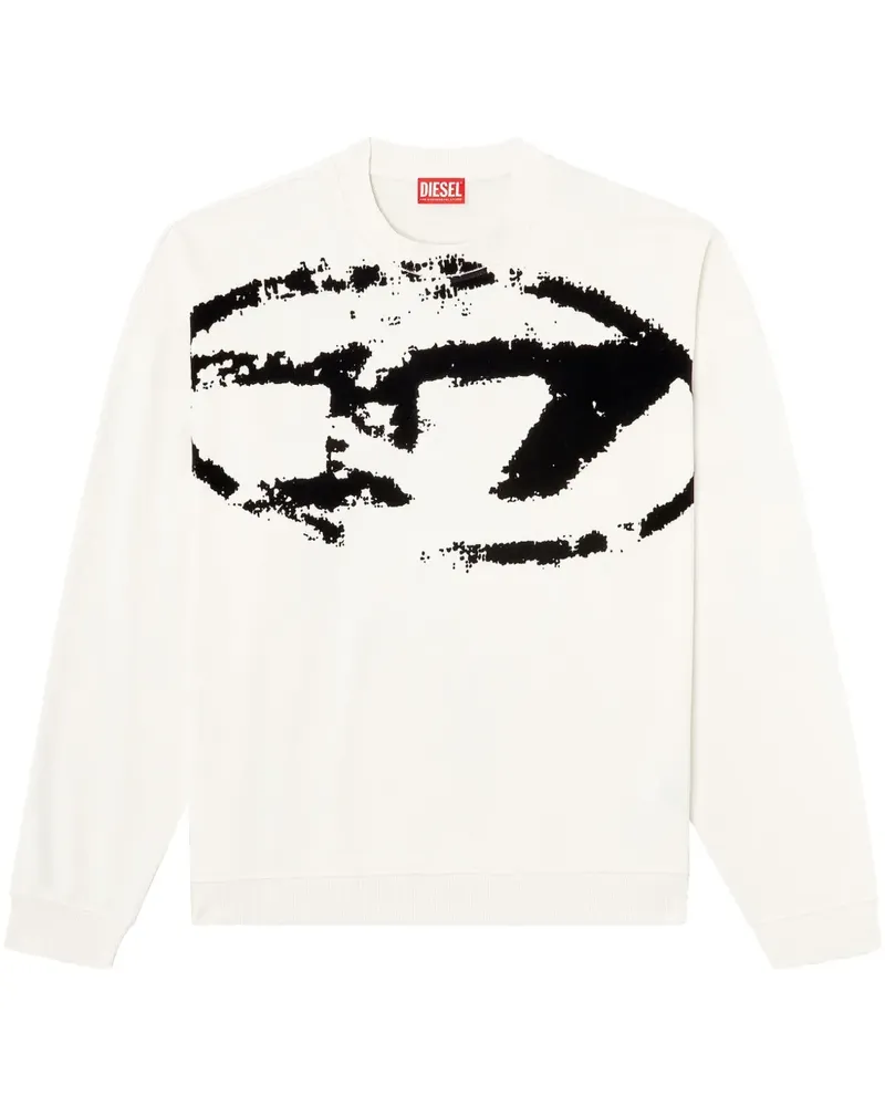 Diesel S-Boxt-N5 Sweatshirt - Weiß Weiß