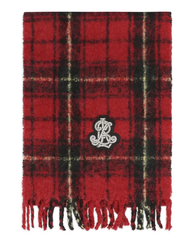Ralph Lauren Schal mit Schottenkaromuster - Rot Rot
