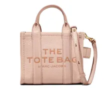 The Leather Crossbody Tote bag - Nude