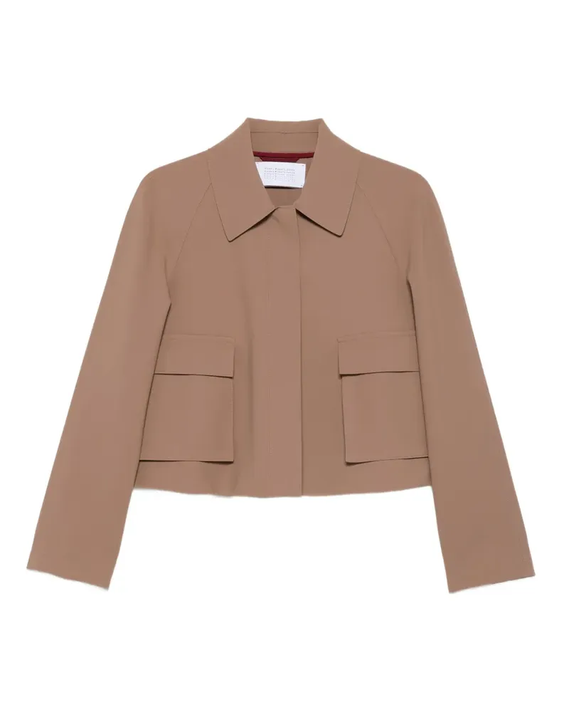 Harris Wharf London Jacke mit spitzem Kragen - Nude Nude