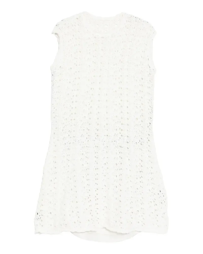 JNBY Ärmelloses Makramee-Kleid - Weiß Weiß