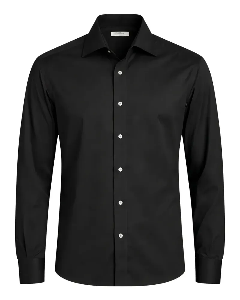 Pal Zileri button-up long-sleeve shirt - Schwarz Schwarz