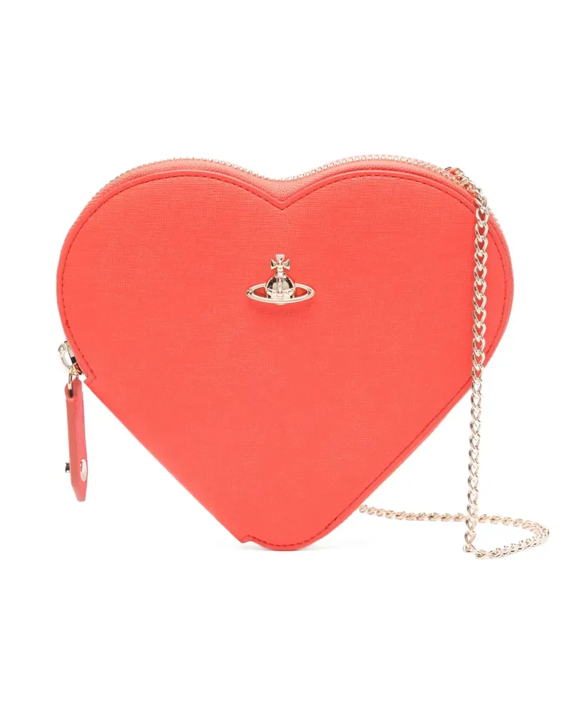 Vivienne Westwood New Heart Umhängetasche - Orange Orange