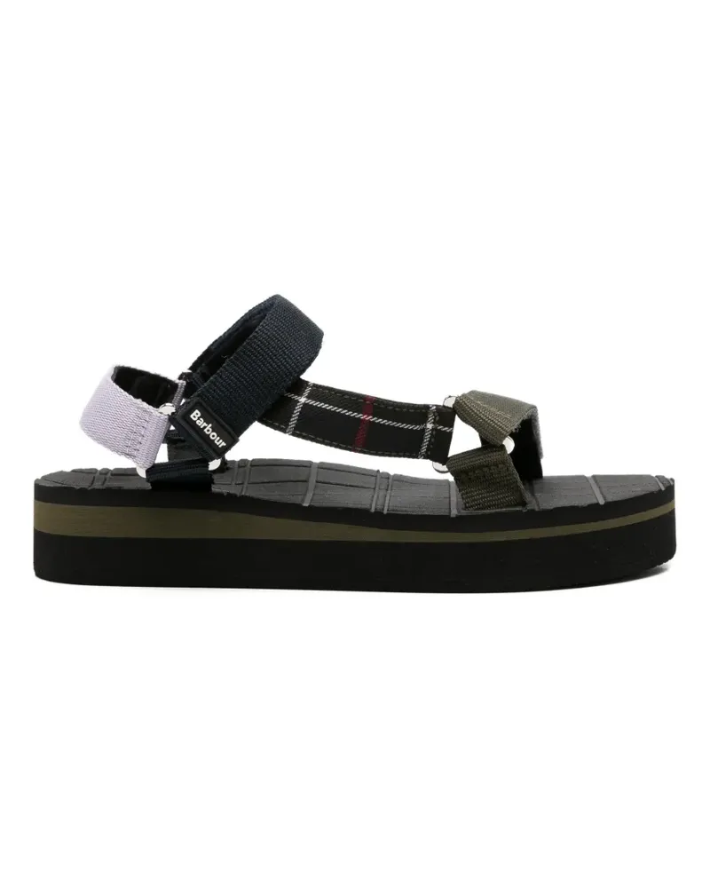 Barbour Mila Sandalen mit Klettverschluss - Blau Blau