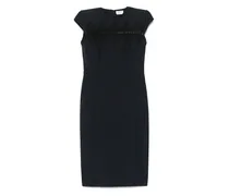 Klassisches Bleistift-Midikleid - Blau