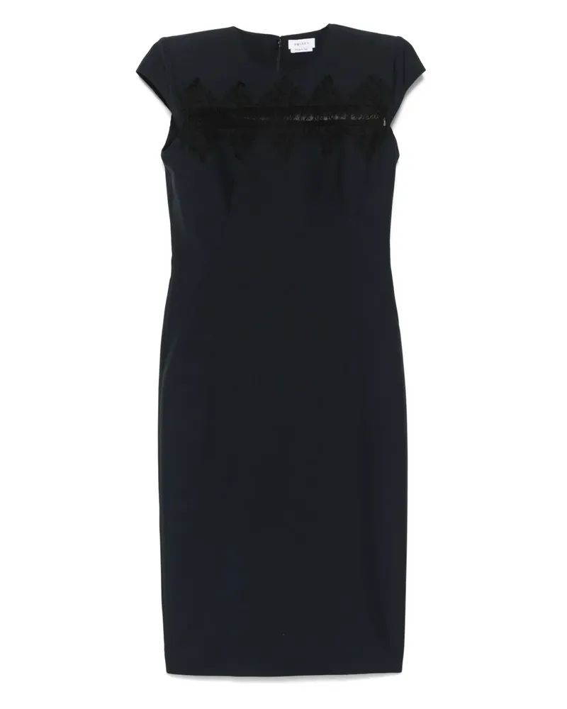 Alexander McQueen Klassisches Bleistift-Midikleid - Blau Blau