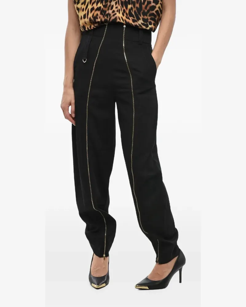 Stella McCartney double front-zip trousers - Schwarz Schwarz