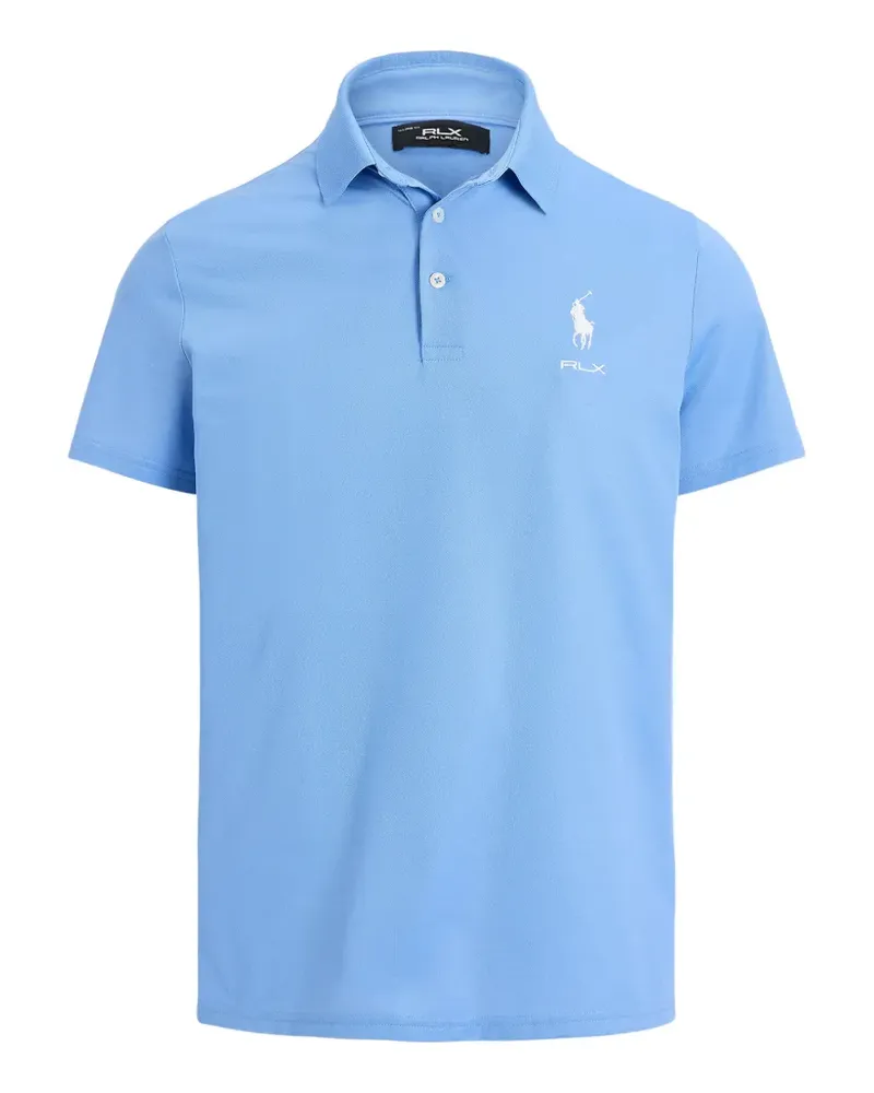 Ralph Lauren Performance Pique Poloshirt - Blau Blau