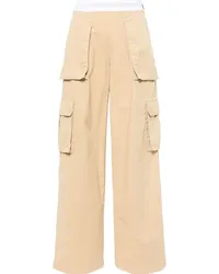 Alexander Wang Halbhohe Cargohose Braun