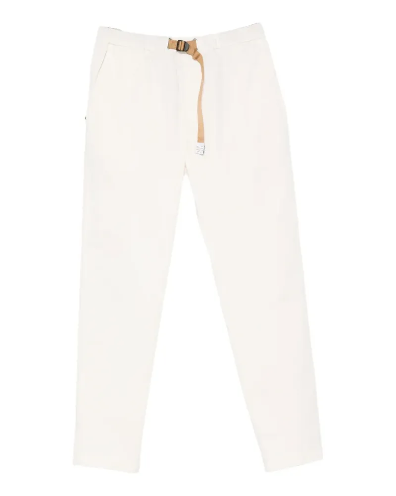 PLAN C elasticated trousers - Nude Nude