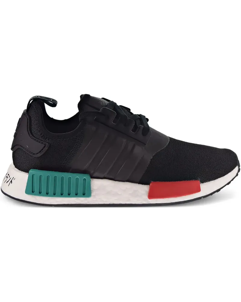 adidas NMD_R1 "Core Black/Glory Green/Lush Red" Sneakers - Schwarz Schwarz