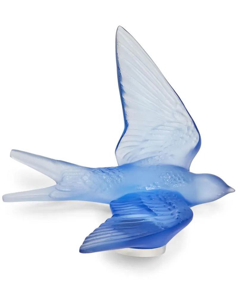 Swallow Wings Up Skulptur - Blau