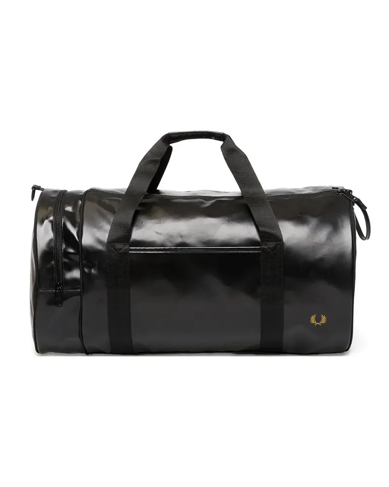 Fred Perry tonal large barrel bag (35l) - Schwarz Schwarz
