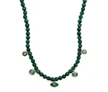 Perlenkette aus Malachit
