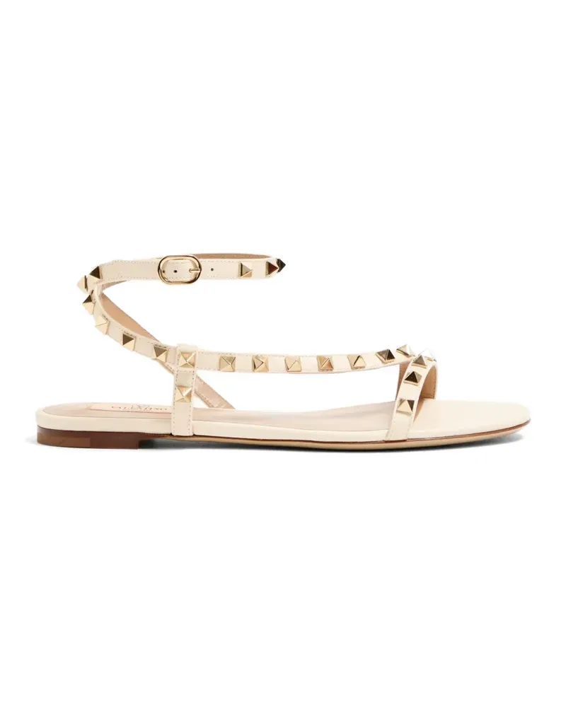 Valentino Garavani Rockstud Sandalen aus Kalbsleder - Nude Nude