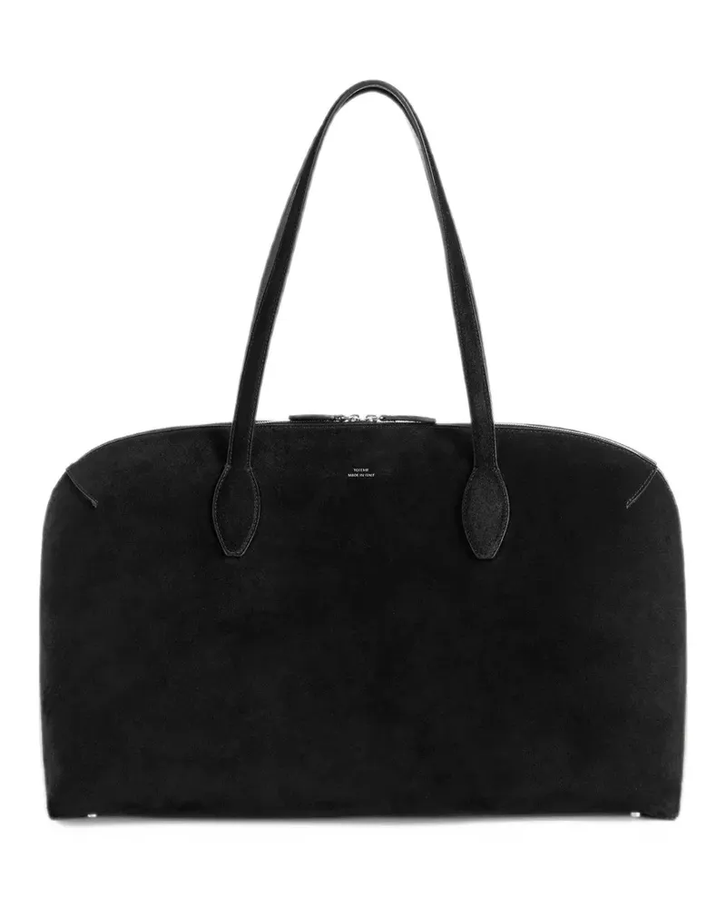 Totême Shopper aus Wildleder - Schwarz Schwarz