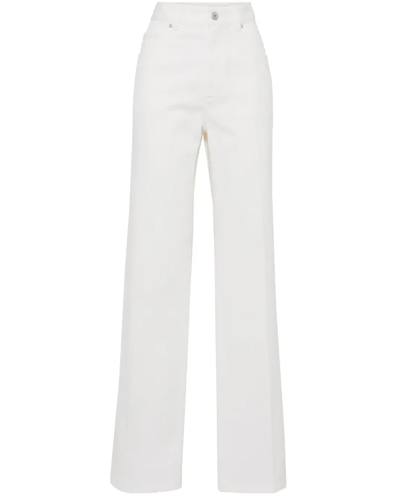 Brunello Cucinelli Contemporary Hose - Weiß Weiß